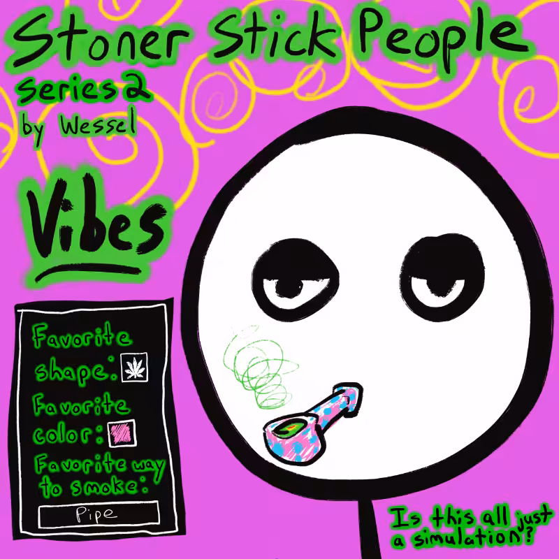 Stoner Stick People Series 2 #47