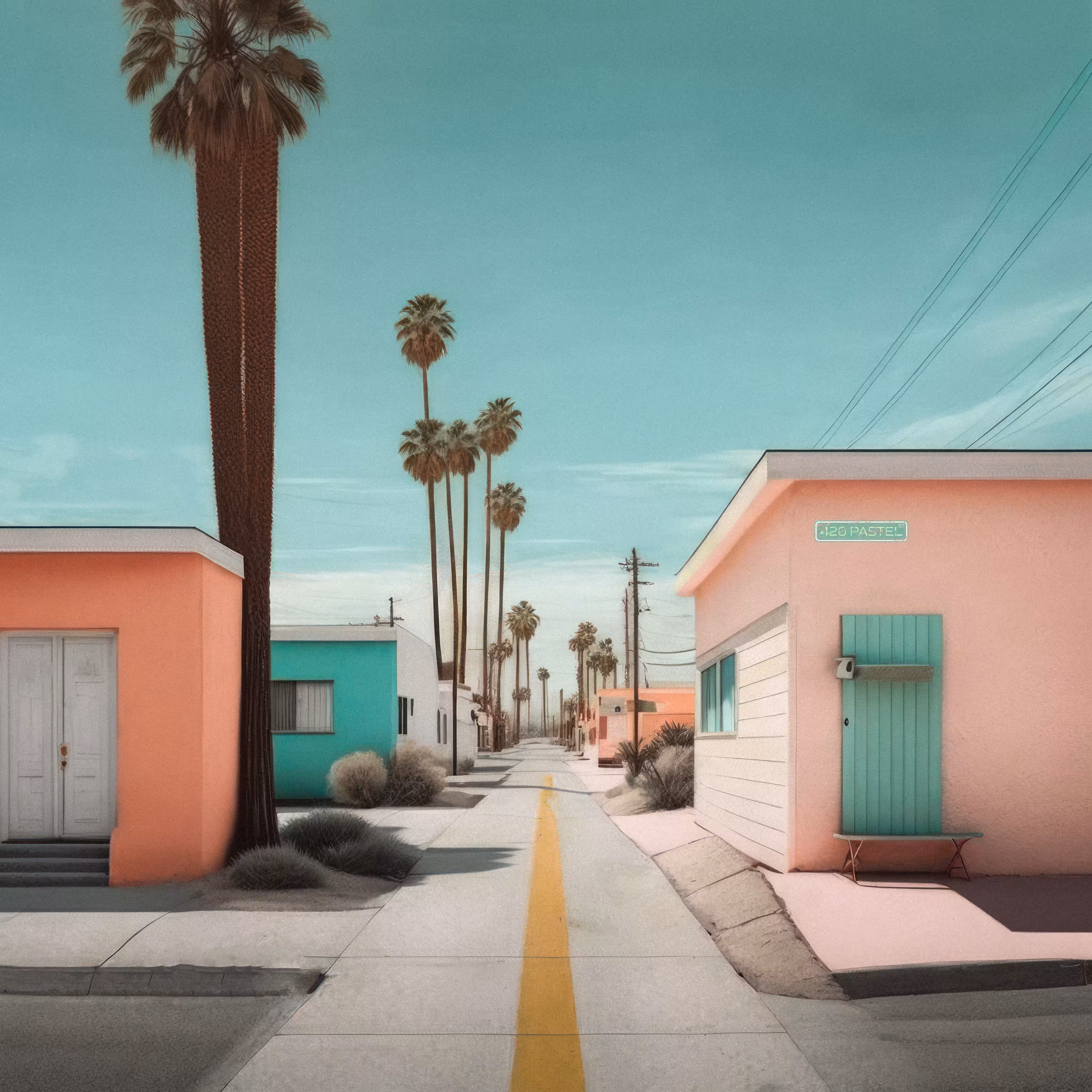 pastel street