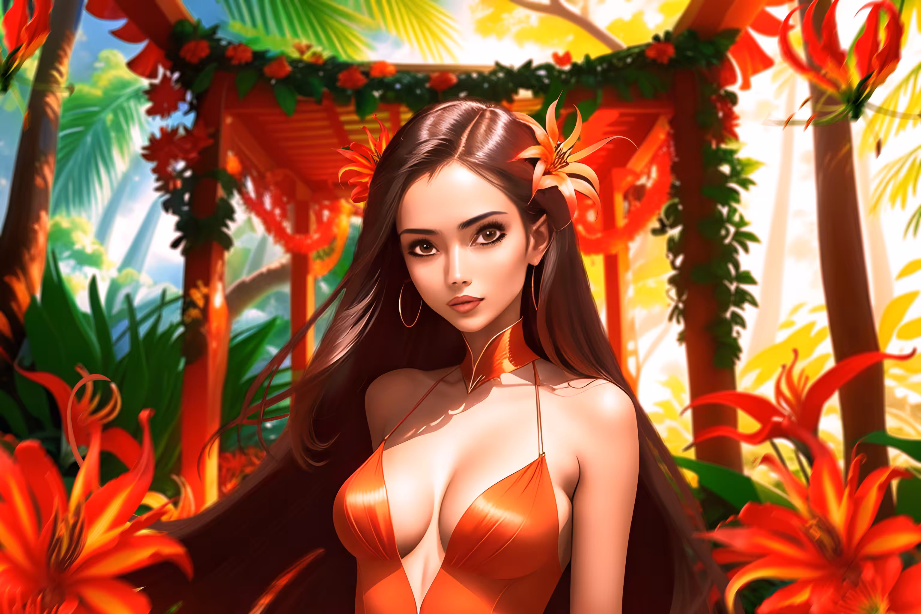 ADARA- THE FLAME LILY GIRL
