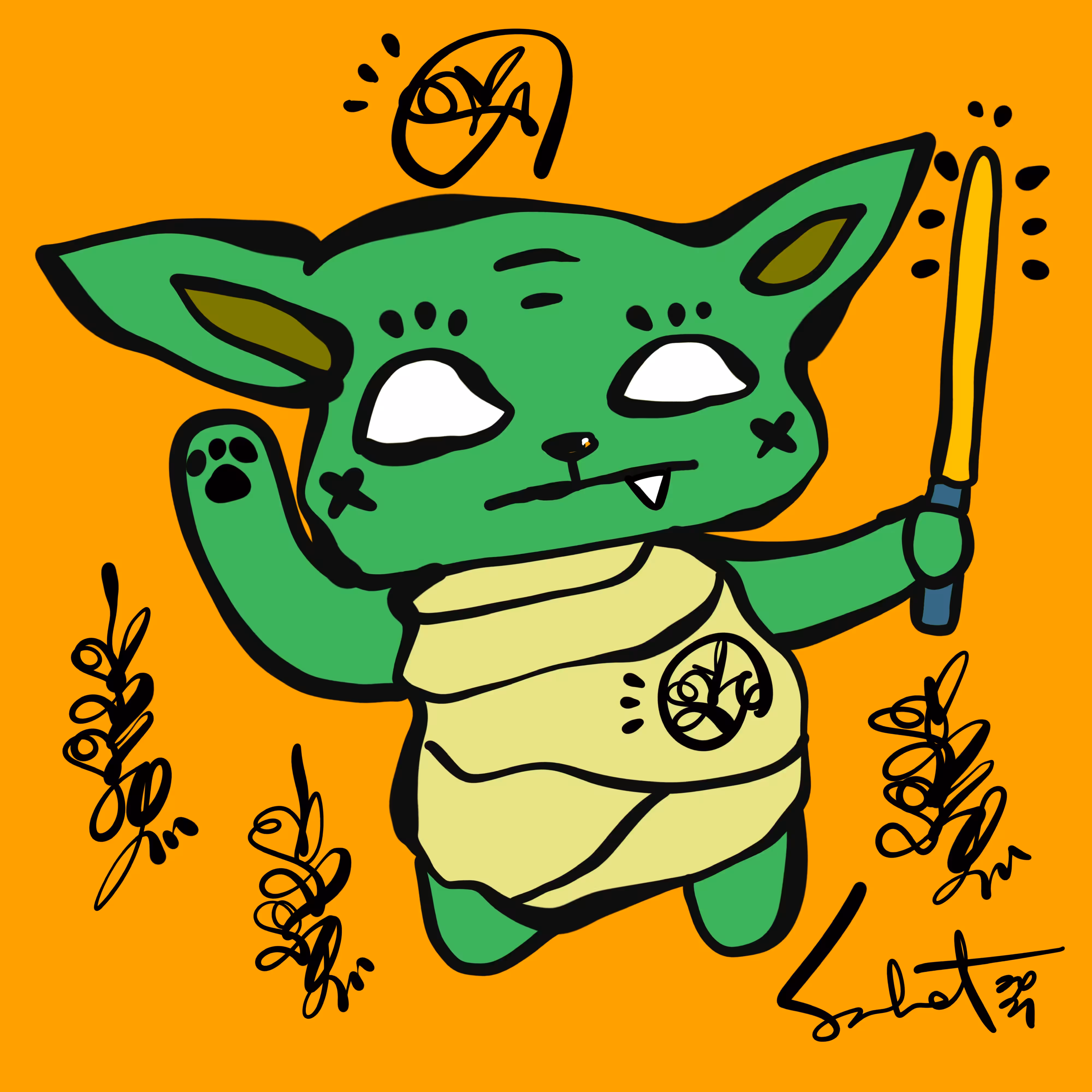 Ugly Kitties by Sabet #122