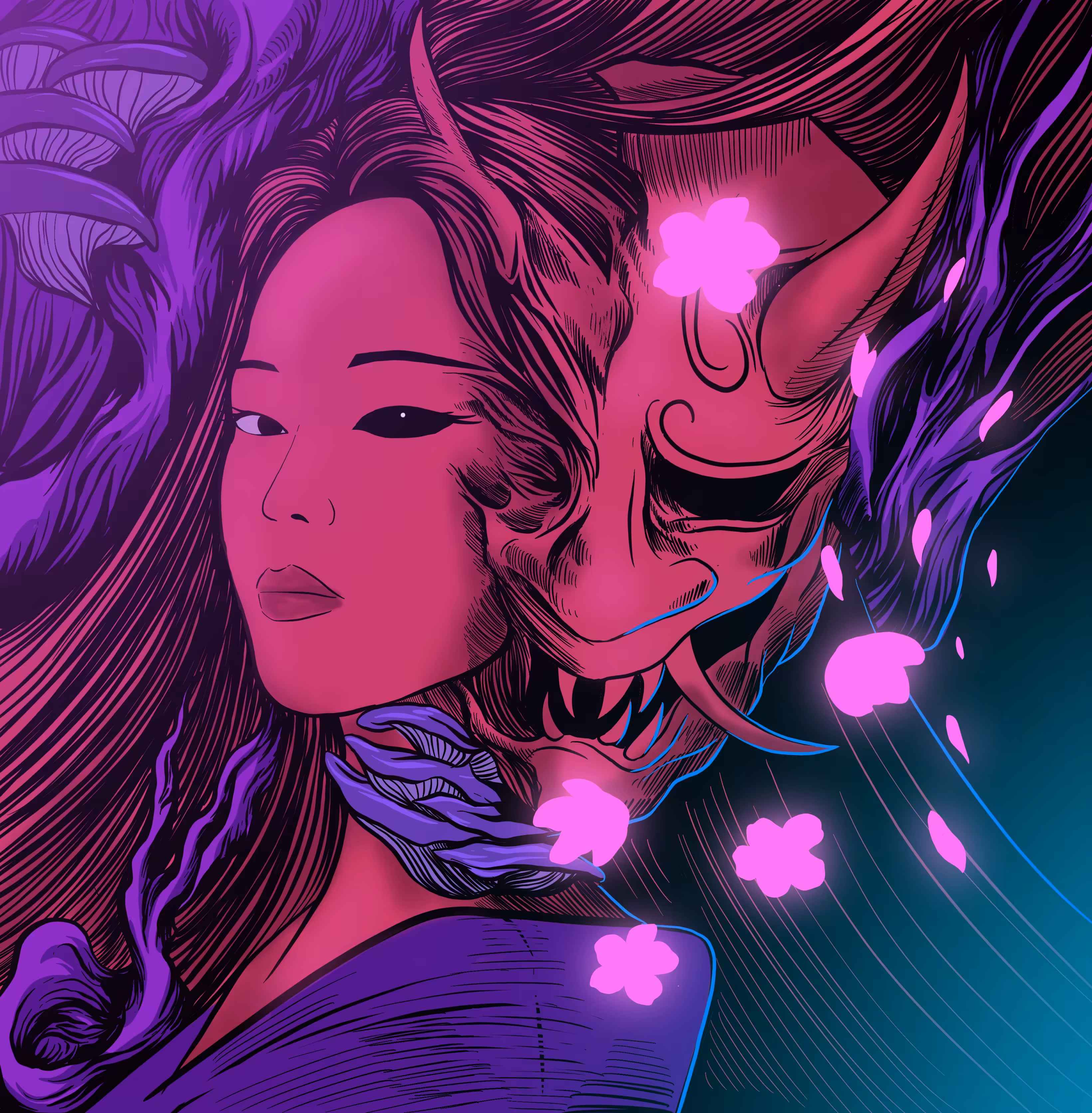 Oni mask