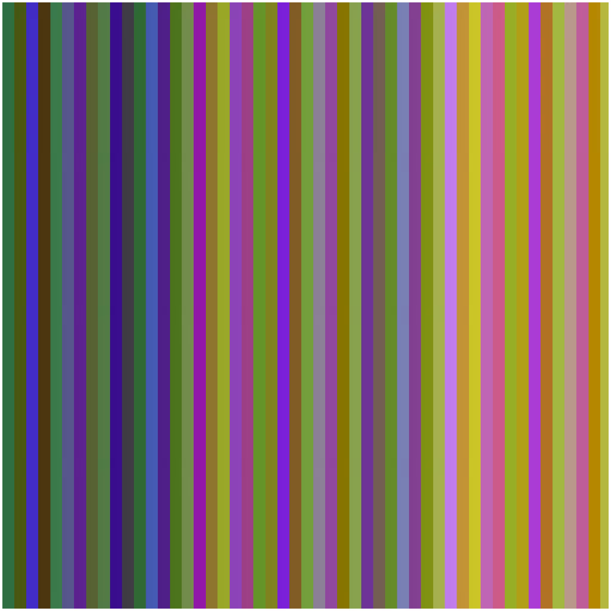 Coloured Lines #1 #25