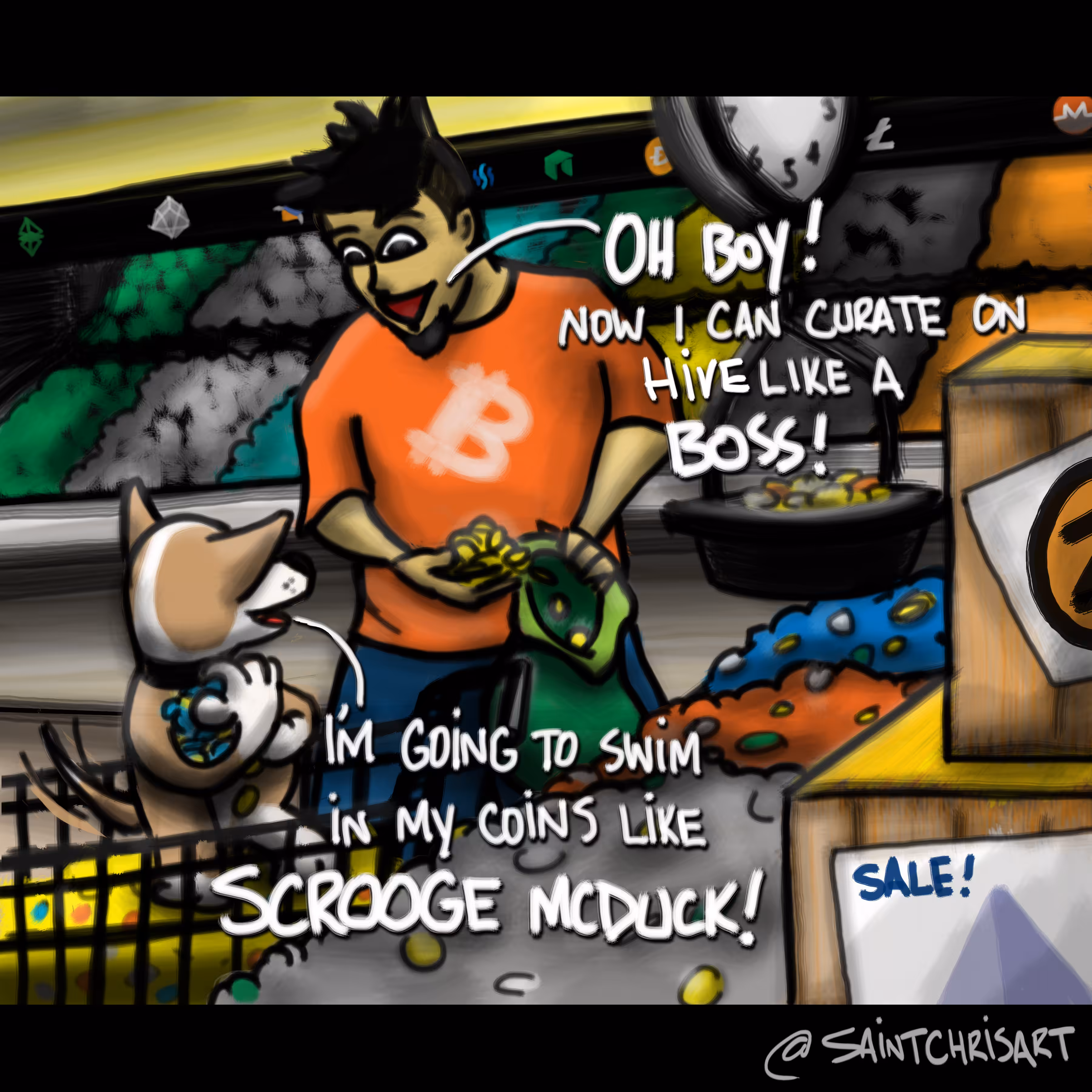 Chris & Fry Buy The Dip