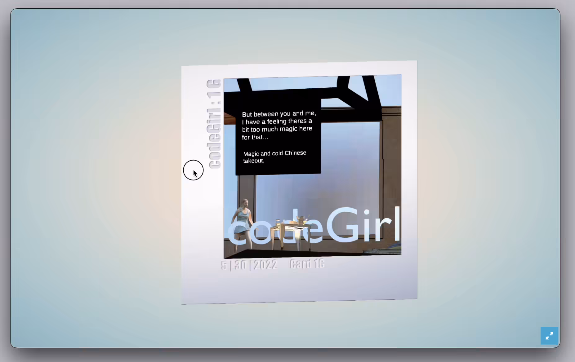 codeGirl : 1g