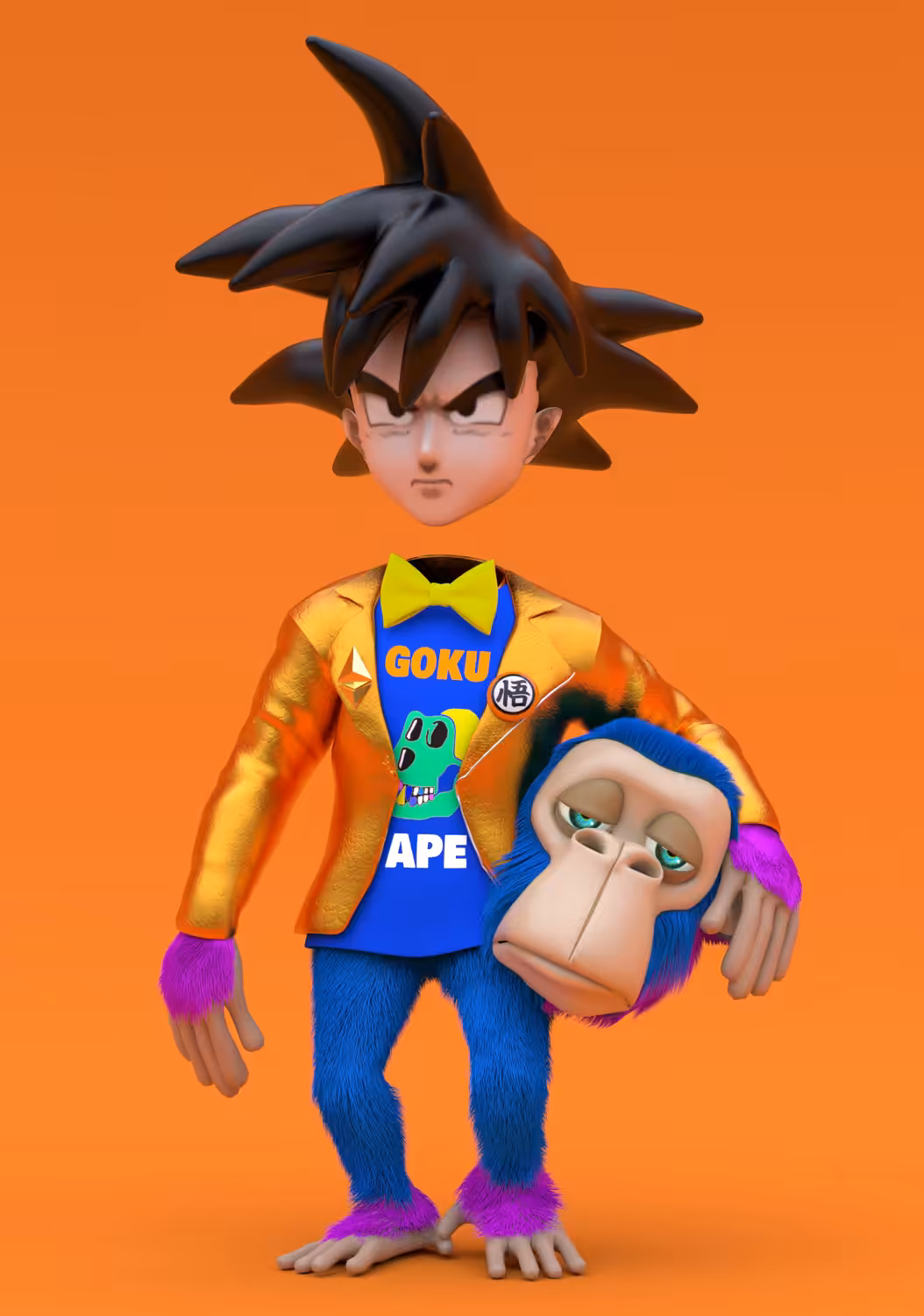 APE AND GOKU # 28