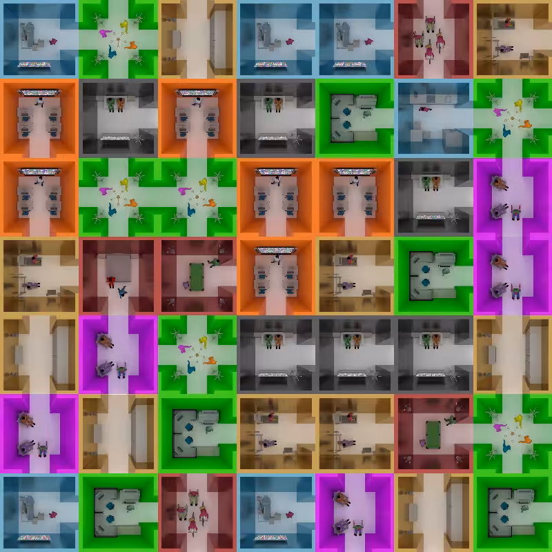 Harlequin block building 2.0 #11