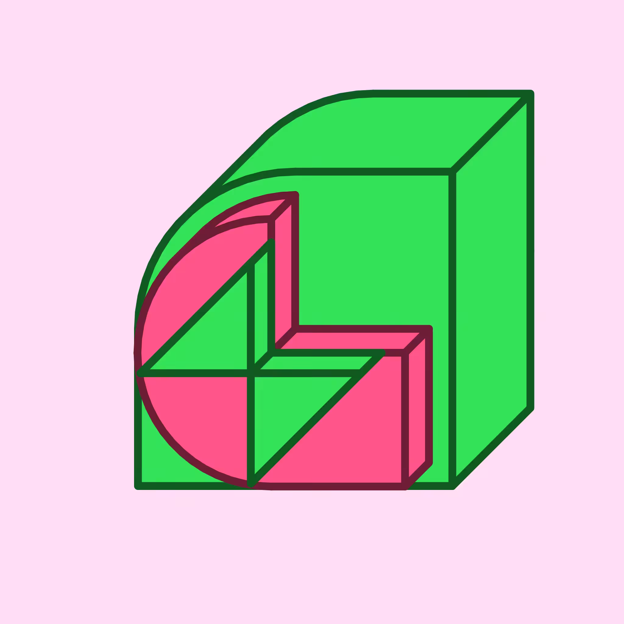 Calm shapes #1413