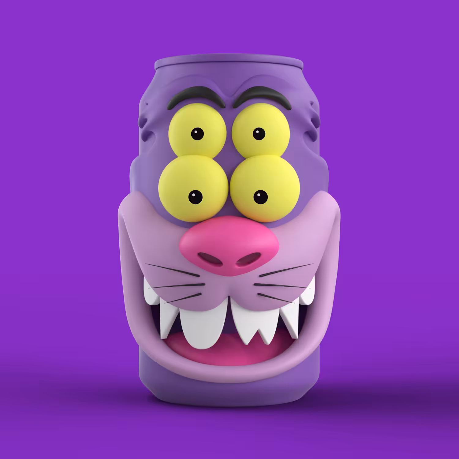 Mad Can (3D) #154