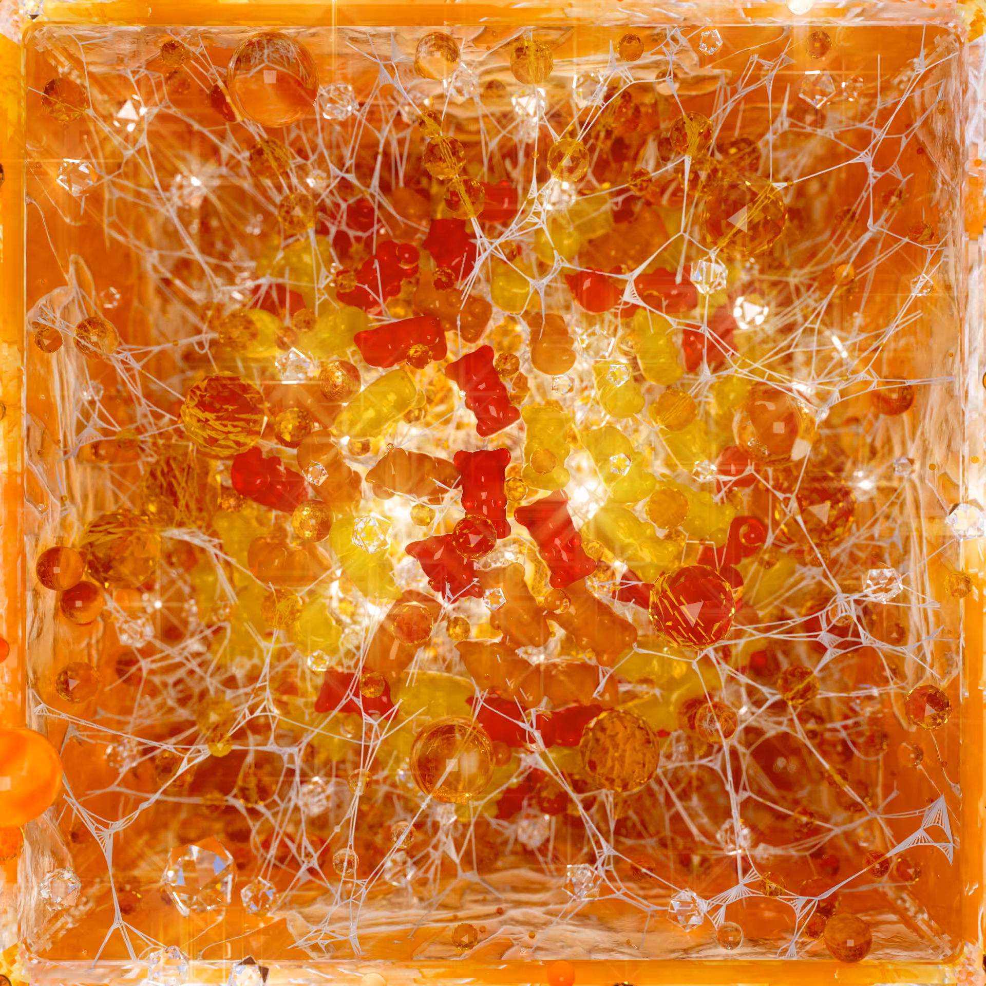 Specimens of Gummy Bears