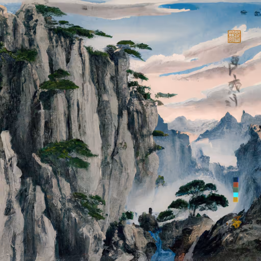 Landscape with Mountain Stream