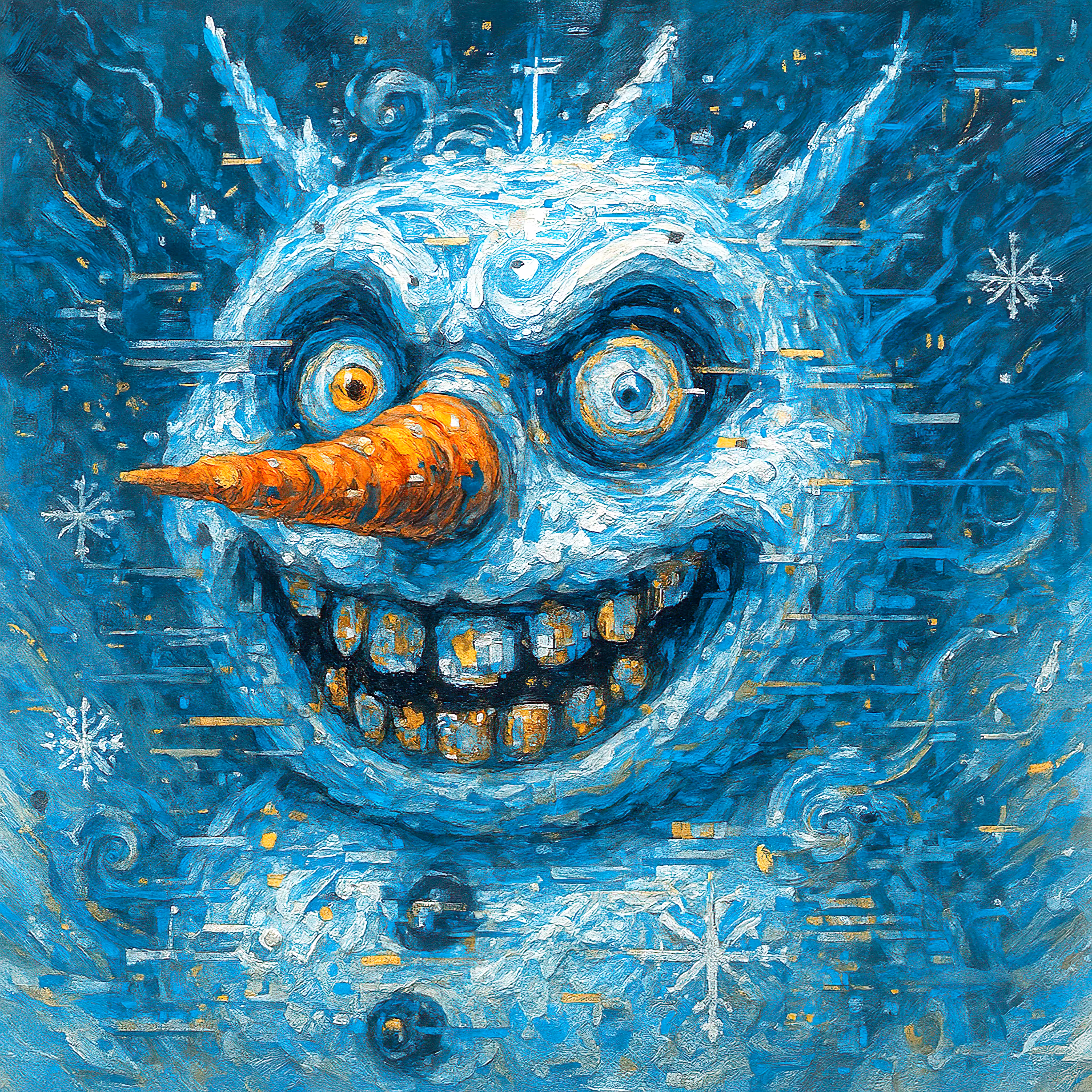 TezMonsti #1 - Snowman