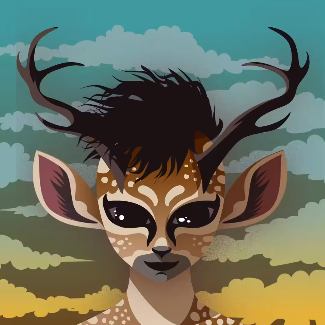 vectorArt:deer