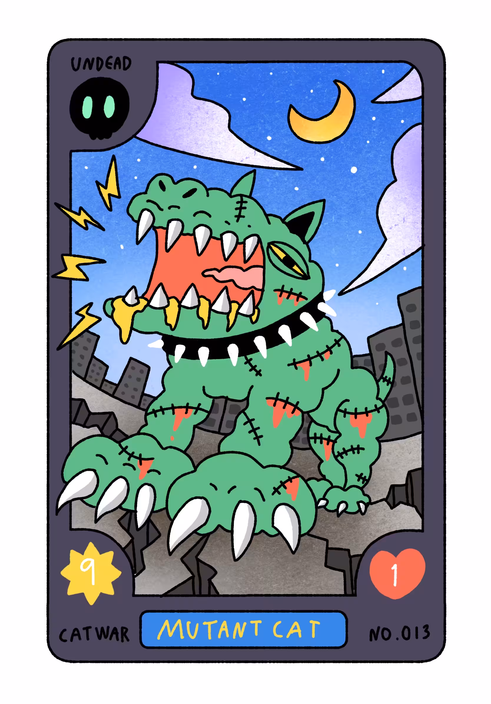 Cats War Card Pack 1 #10