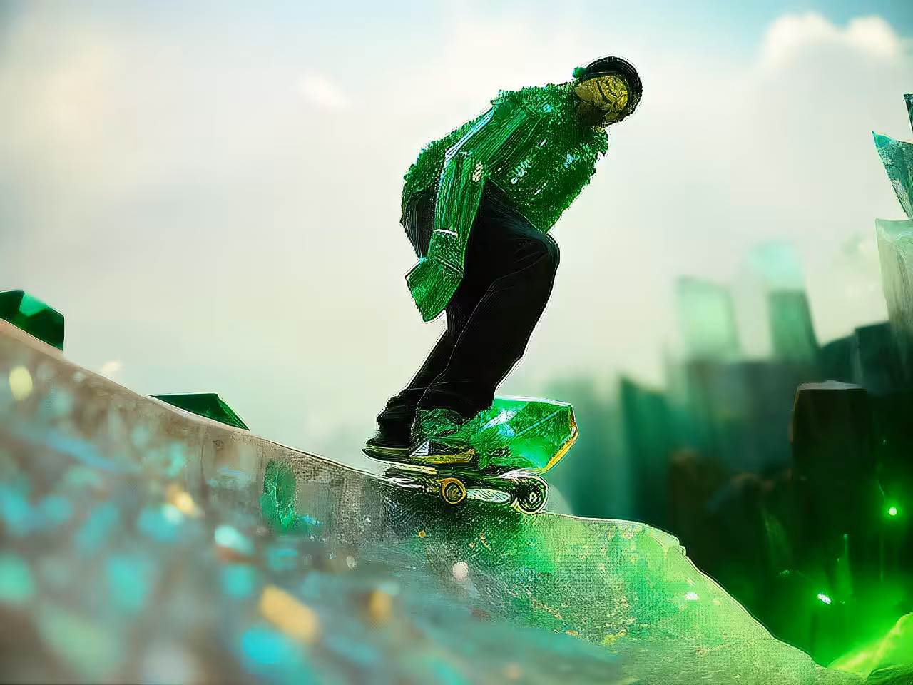 Emerald Halfpipe