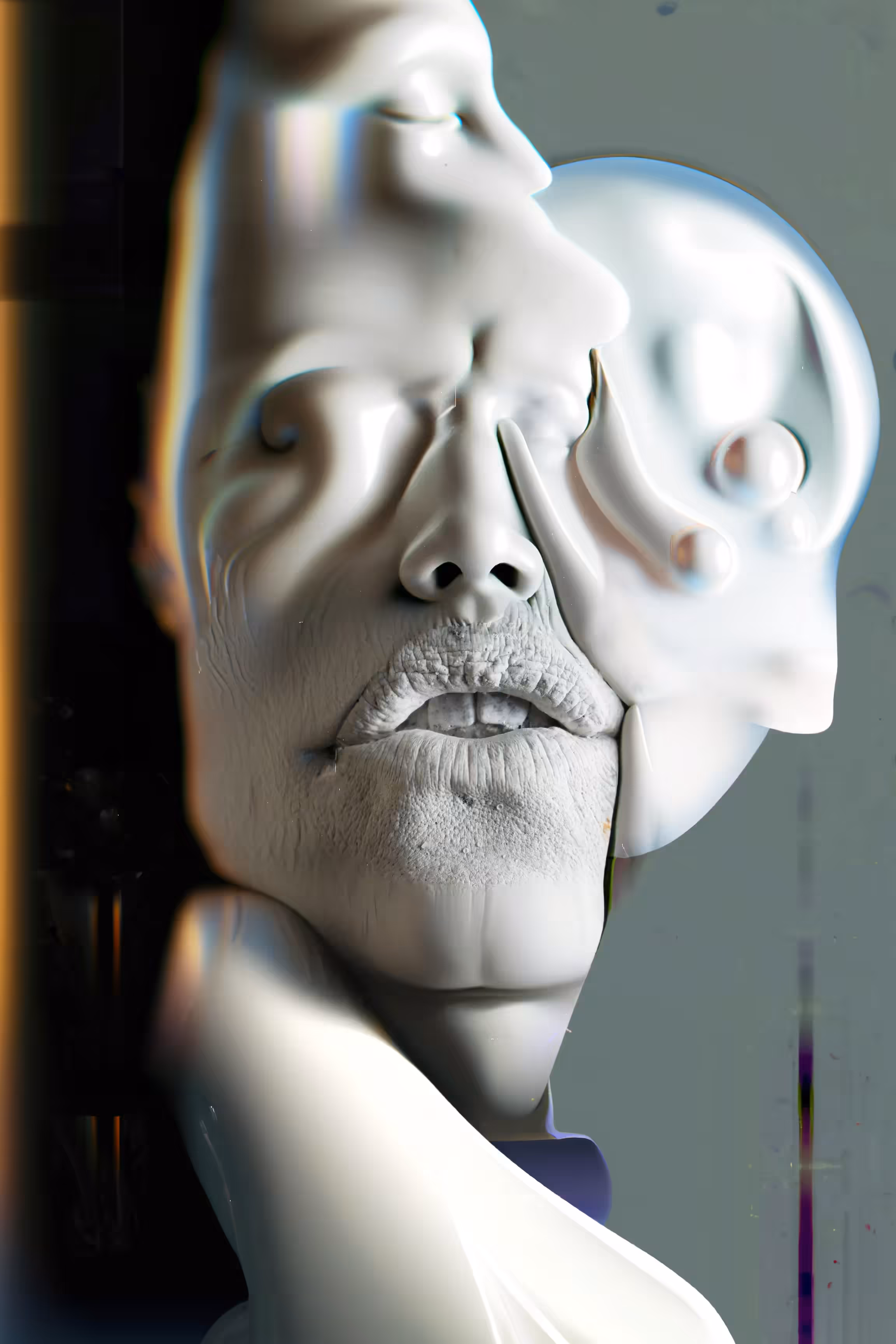 Self-Portrait Before Waking