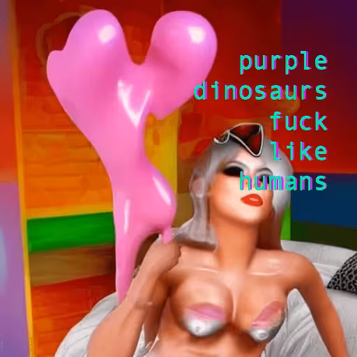 purple dinosaurs