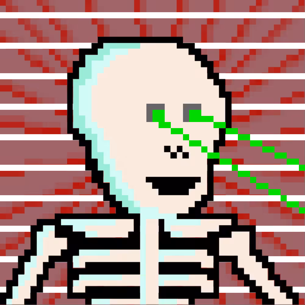 PIXEL SKULLETTI 1 #312