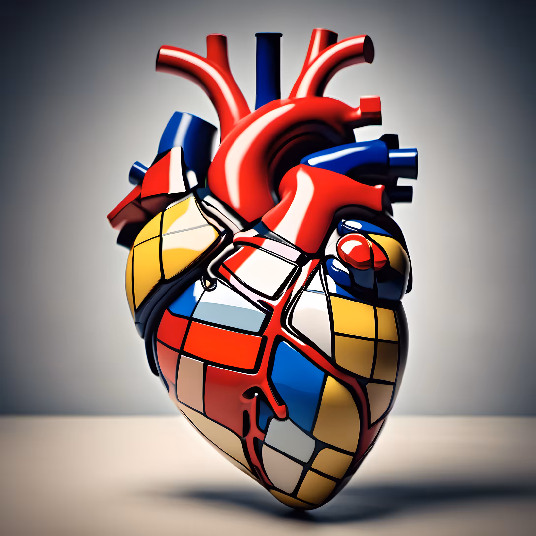 De Stijl My Beating Heart #33