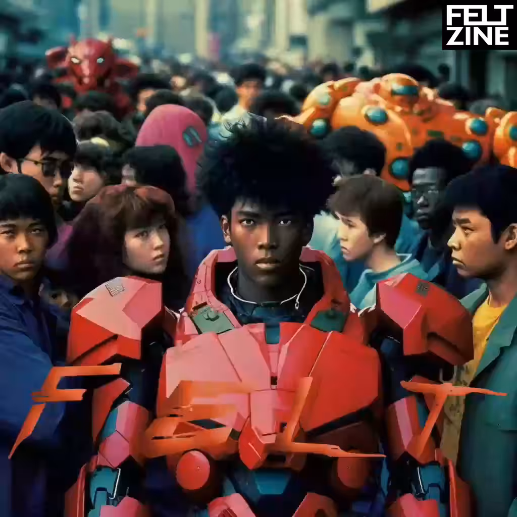 Mecha Futures by Felt Zine: Mecha Futures #81: The Red Afternoon Pilot