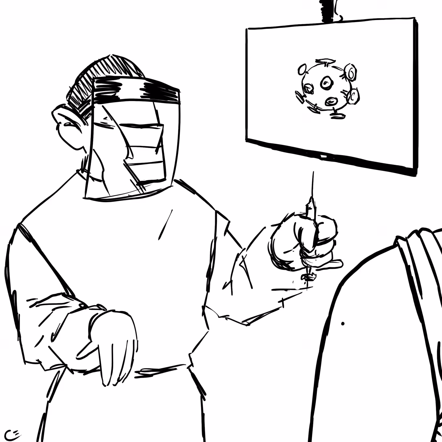 Sketch of "The Next - New Normality #013"