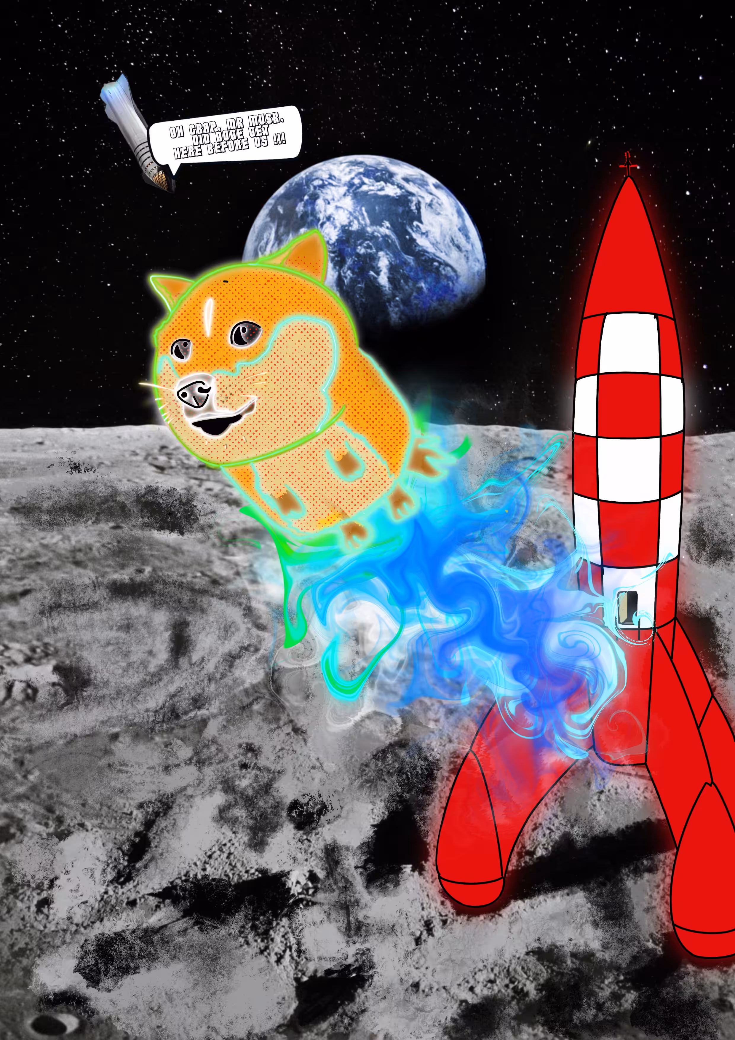 Doge Blast Off : To The Moooooon