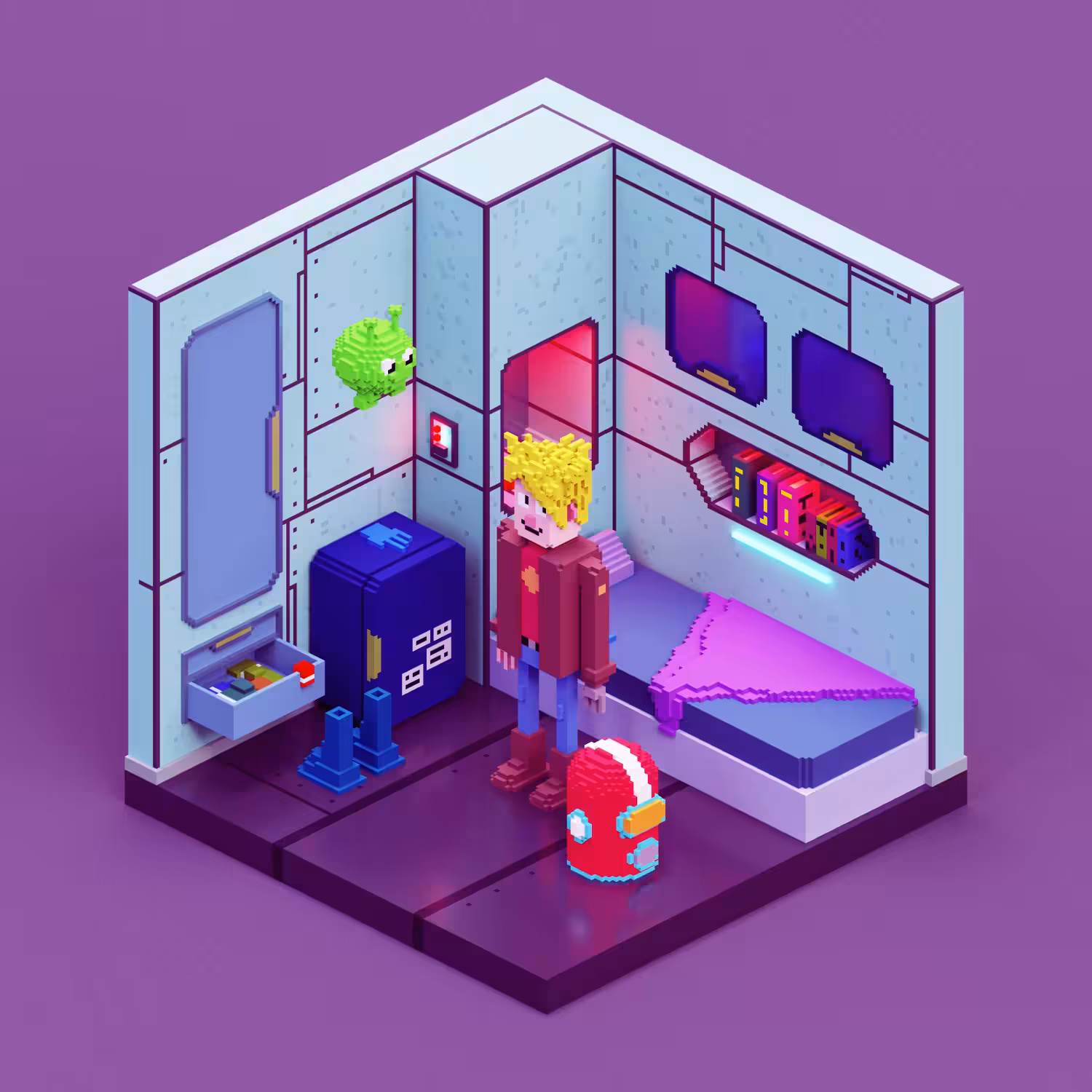 Voxel Room 16 | Gary's Room