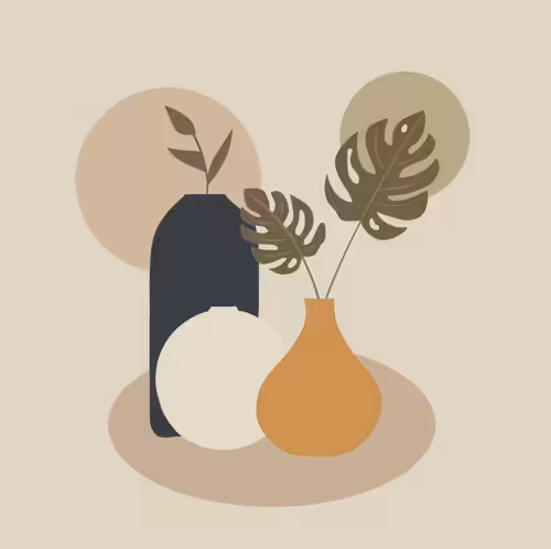 Art madness: minimal vases
