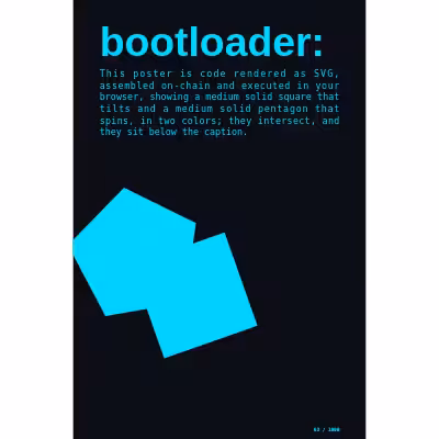 bootloader: selfie #63