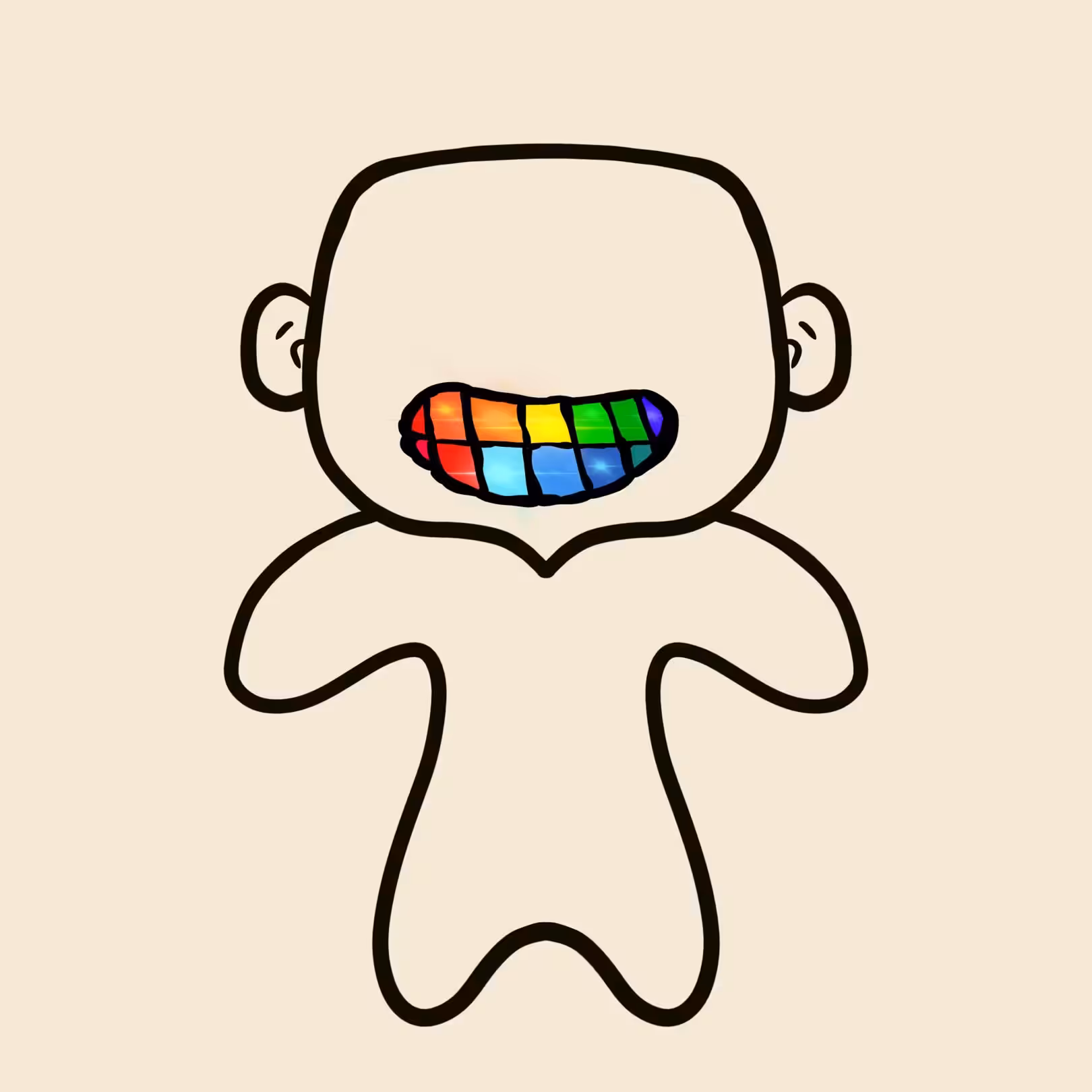 Splatter Punks Accessories - Rainbow Grill /5