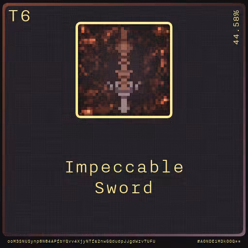 Gear for your quests - Sword #105