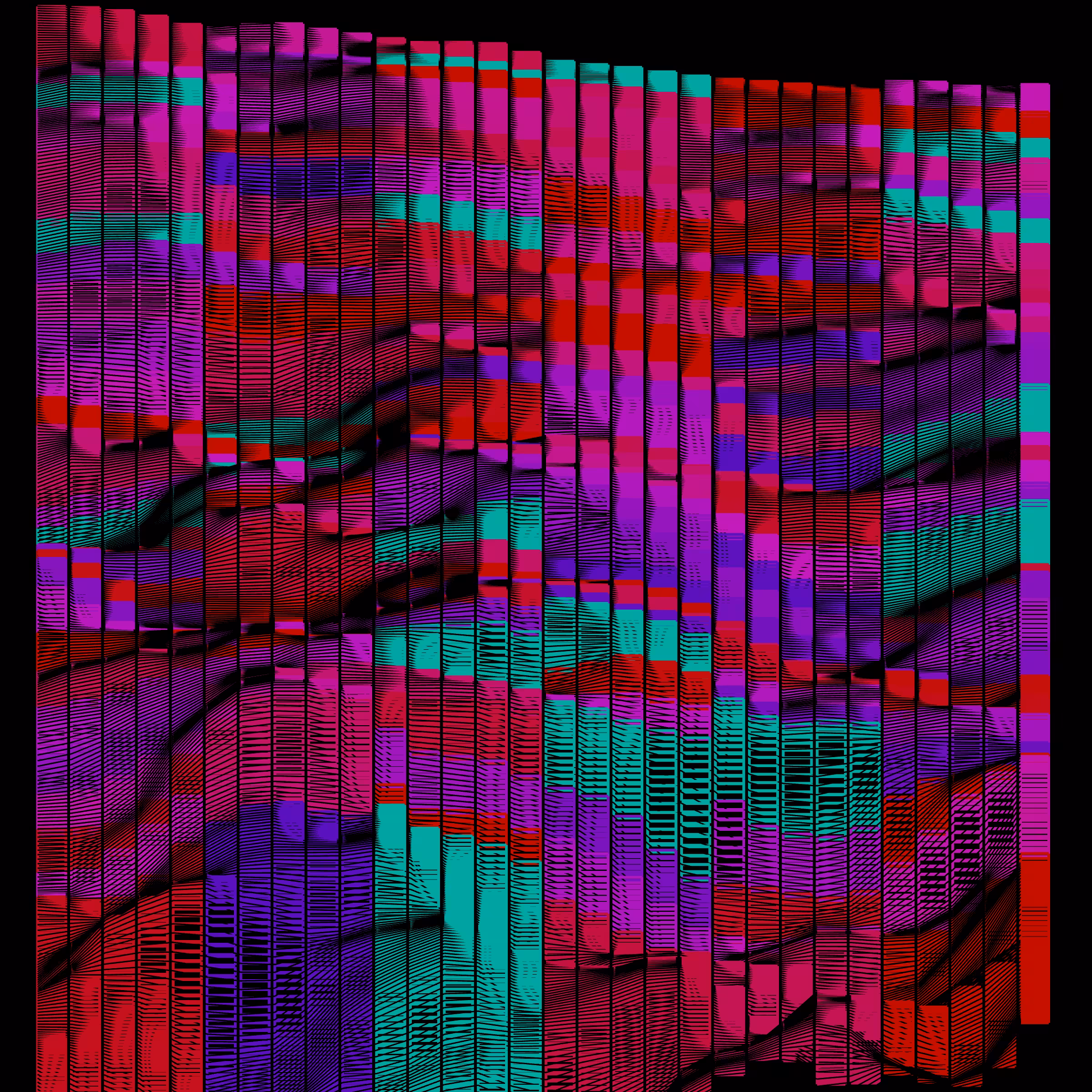 Rainbow mountains #85