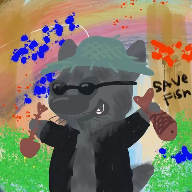 Kimbot: Fishing cat