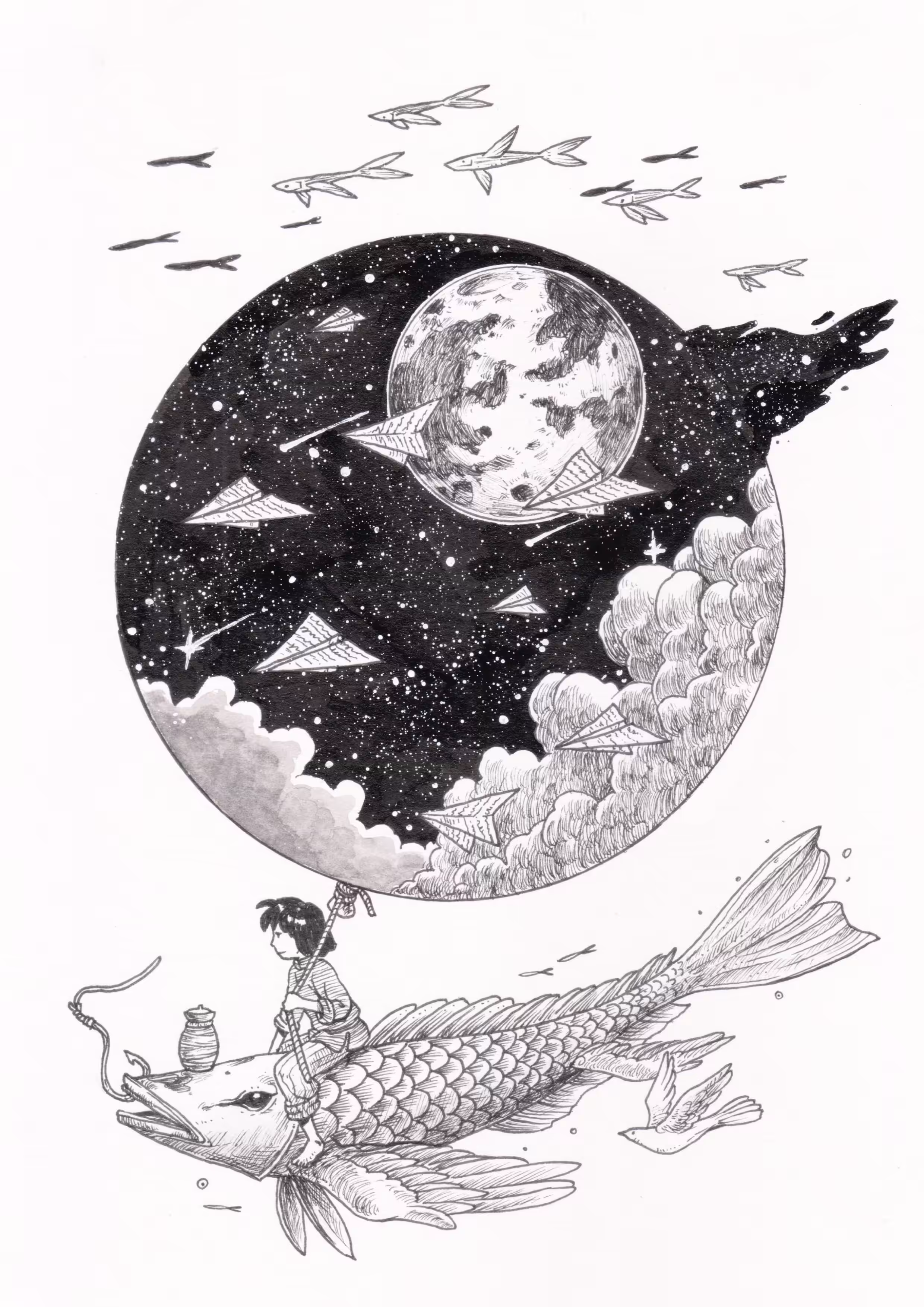 Boy & The Fish 2