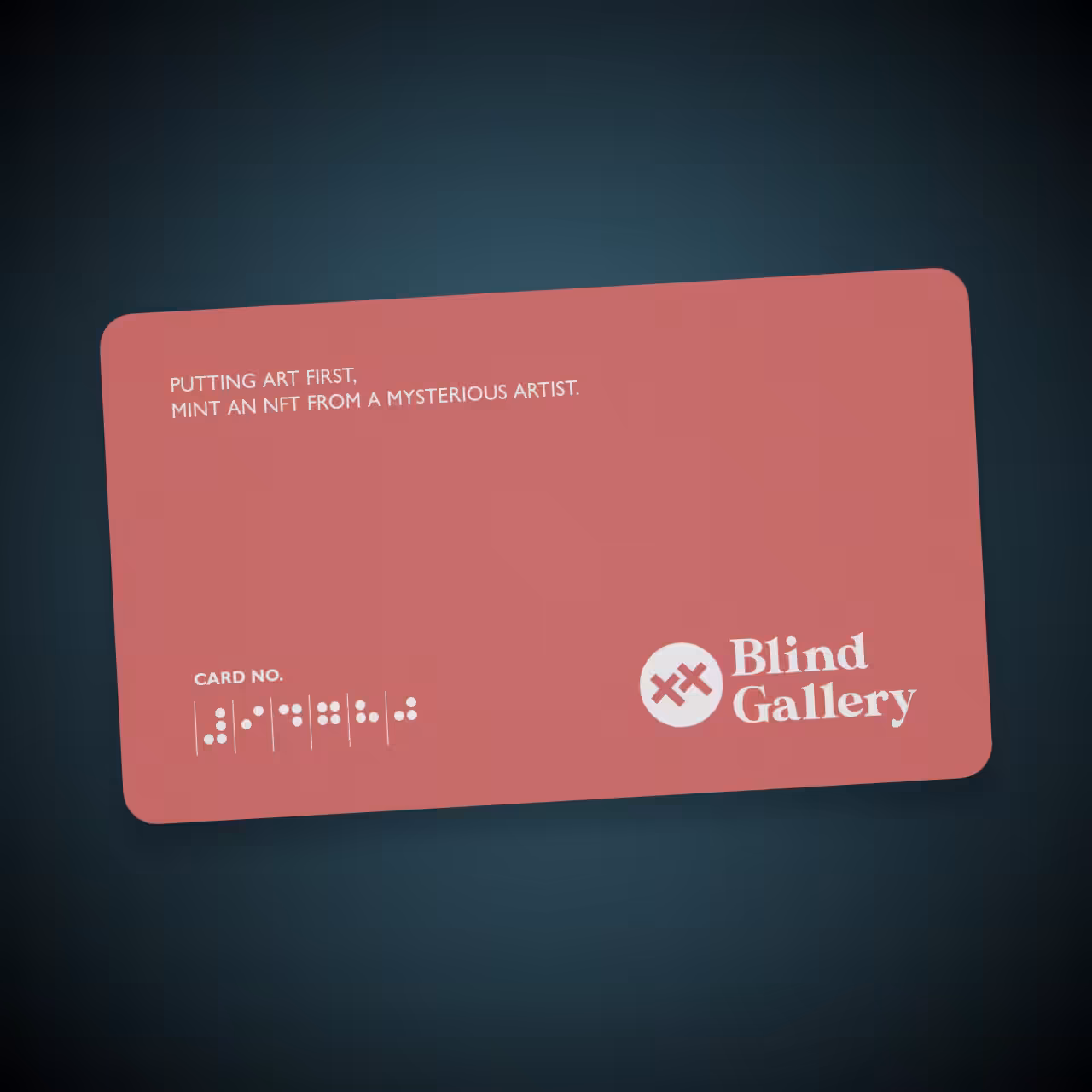 Blind Gallery Club Membership #233