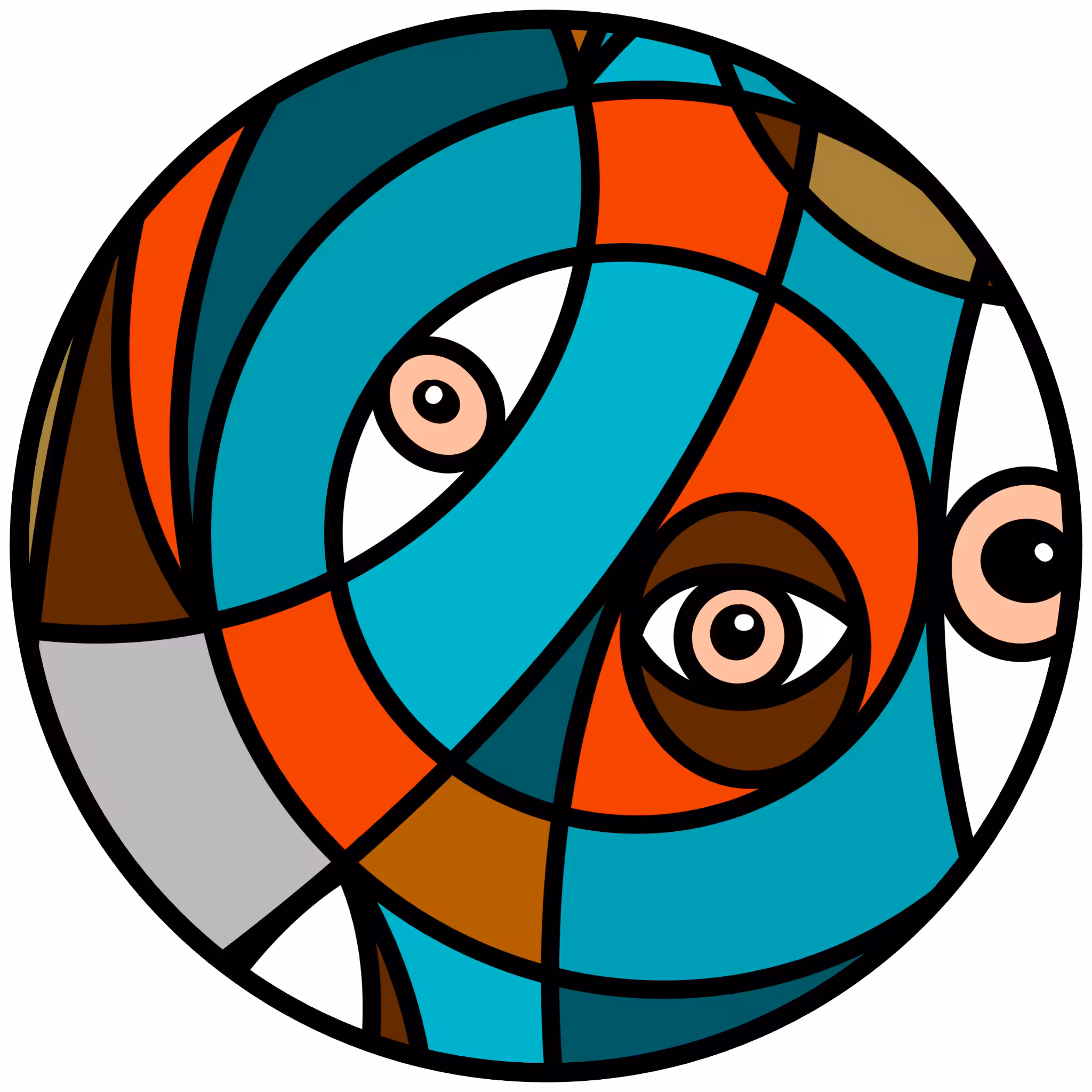 Cubist Circle 112