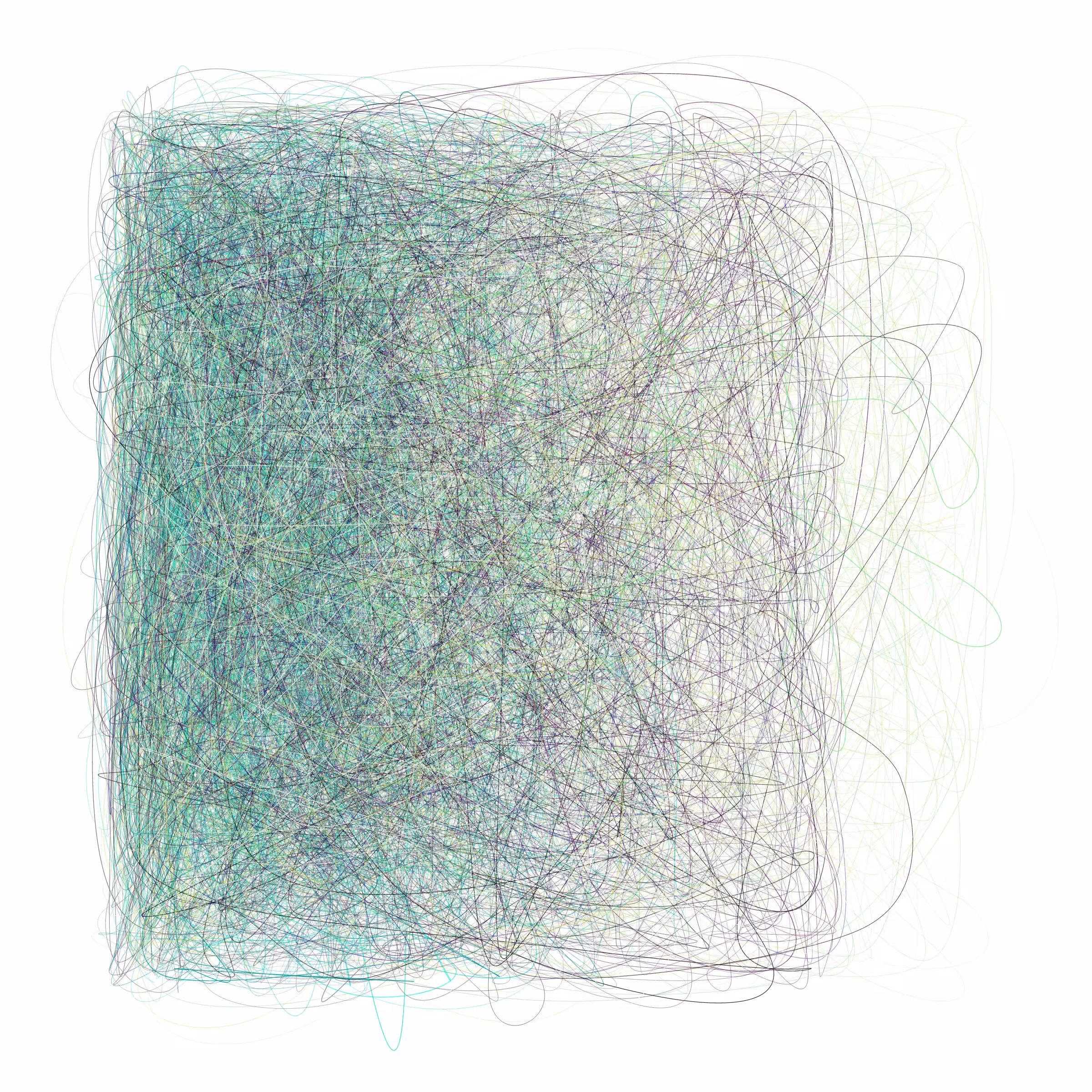 Scribbled Boundaries #681