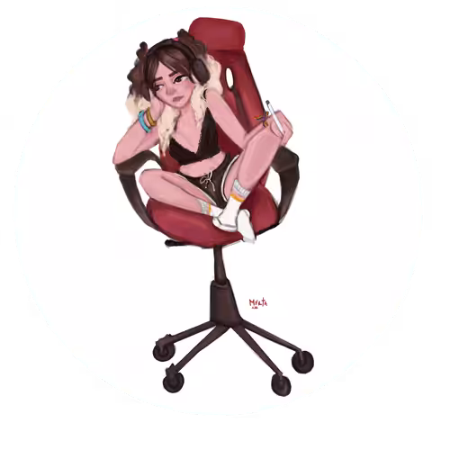 BADGE - Gamer girl #5