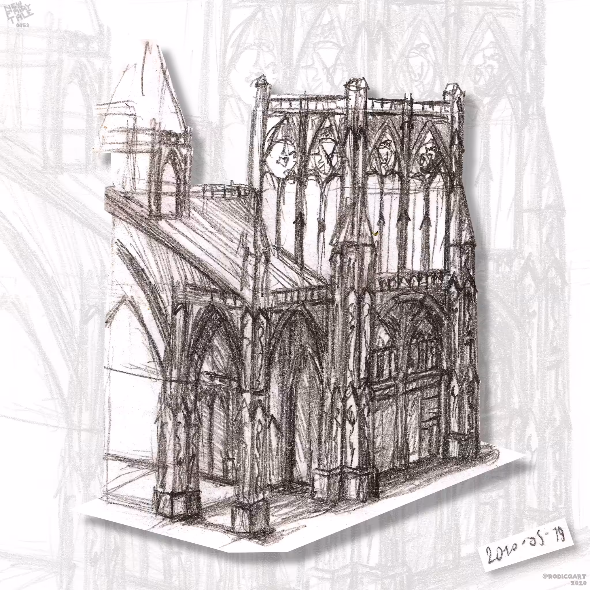 Cathedral in Sketchbook 0053