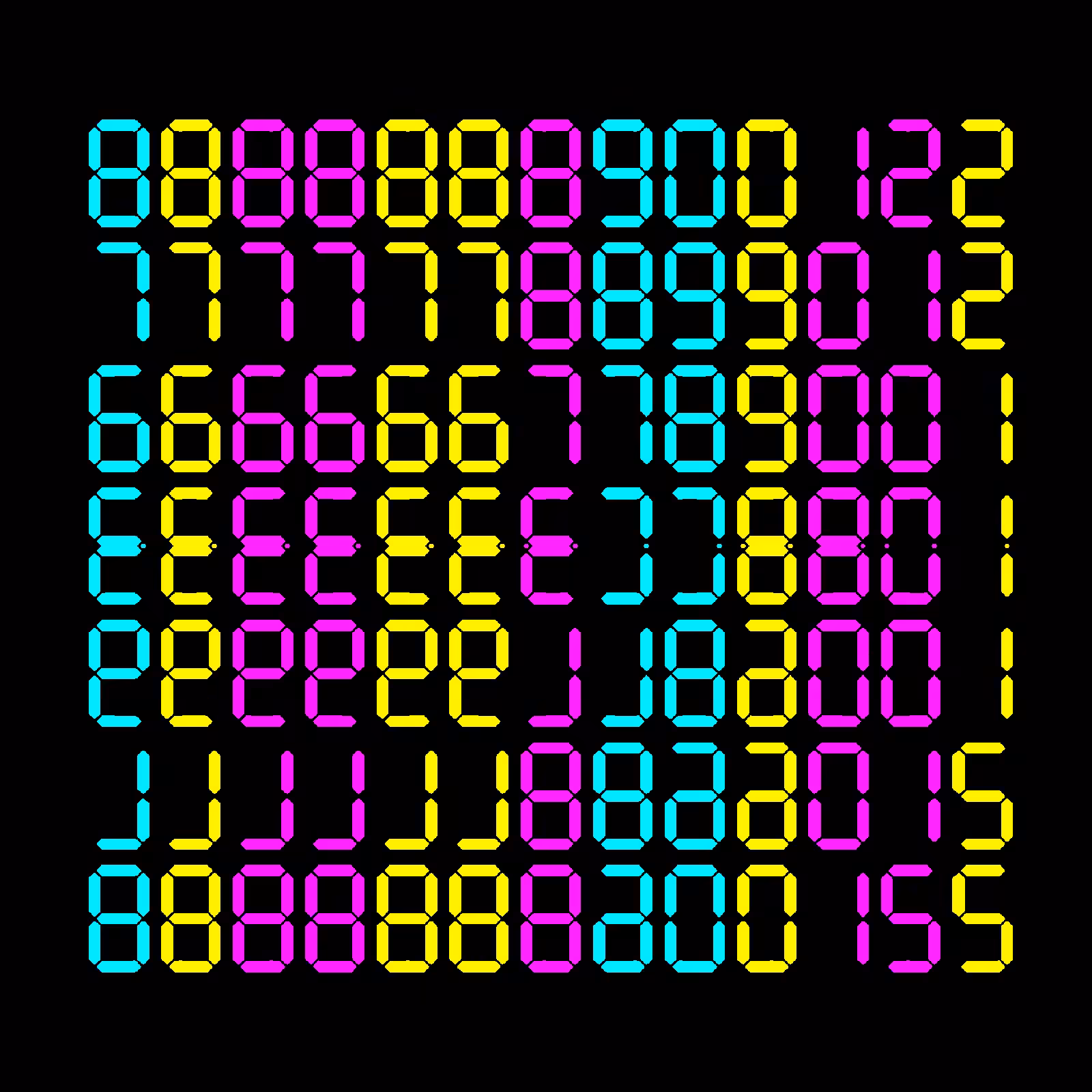Digits #45