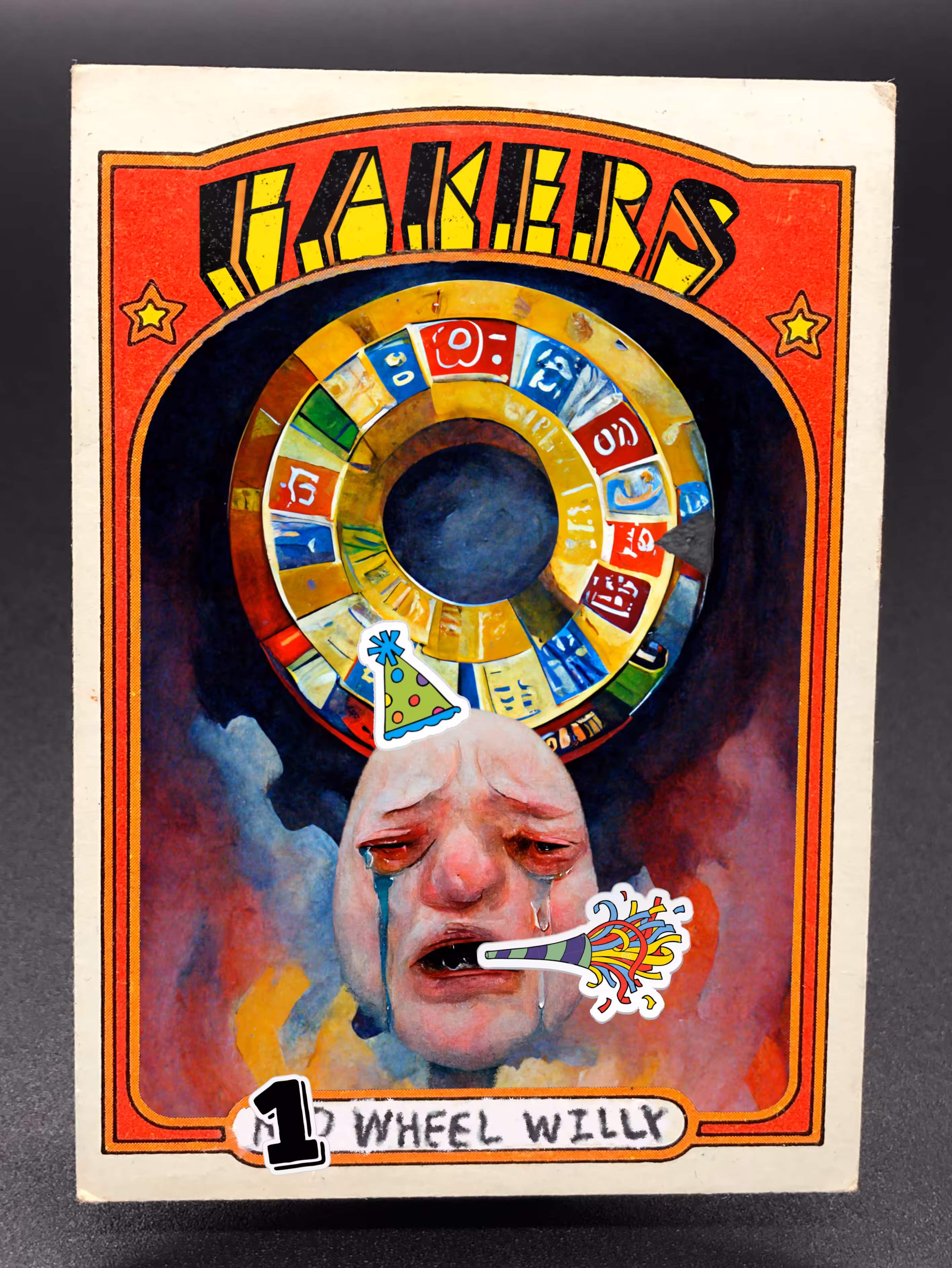 No Wheel Willy, 1975 Fakers. Series 1 #003