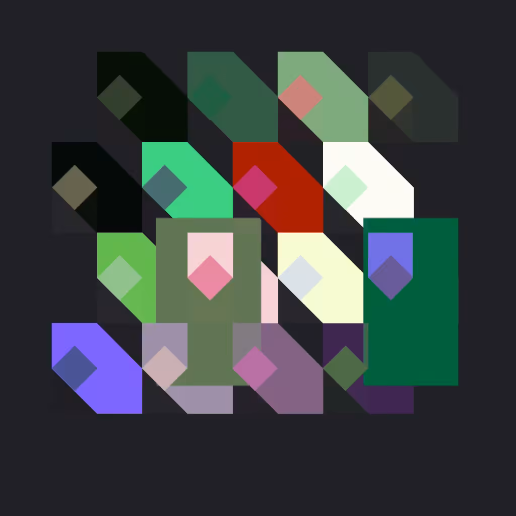 Color Stomping Grid #22