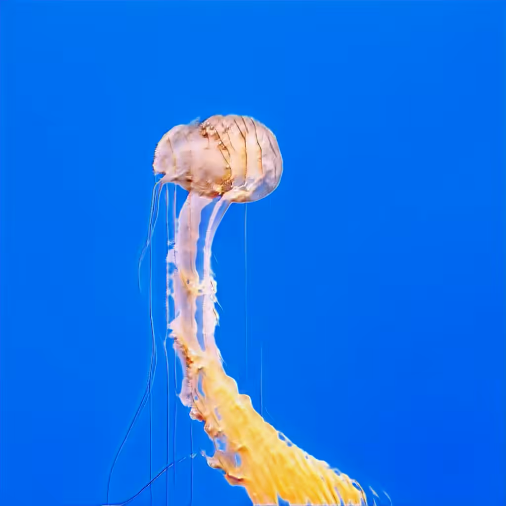 AI imagined jellyfish — seamless animation video loop #2