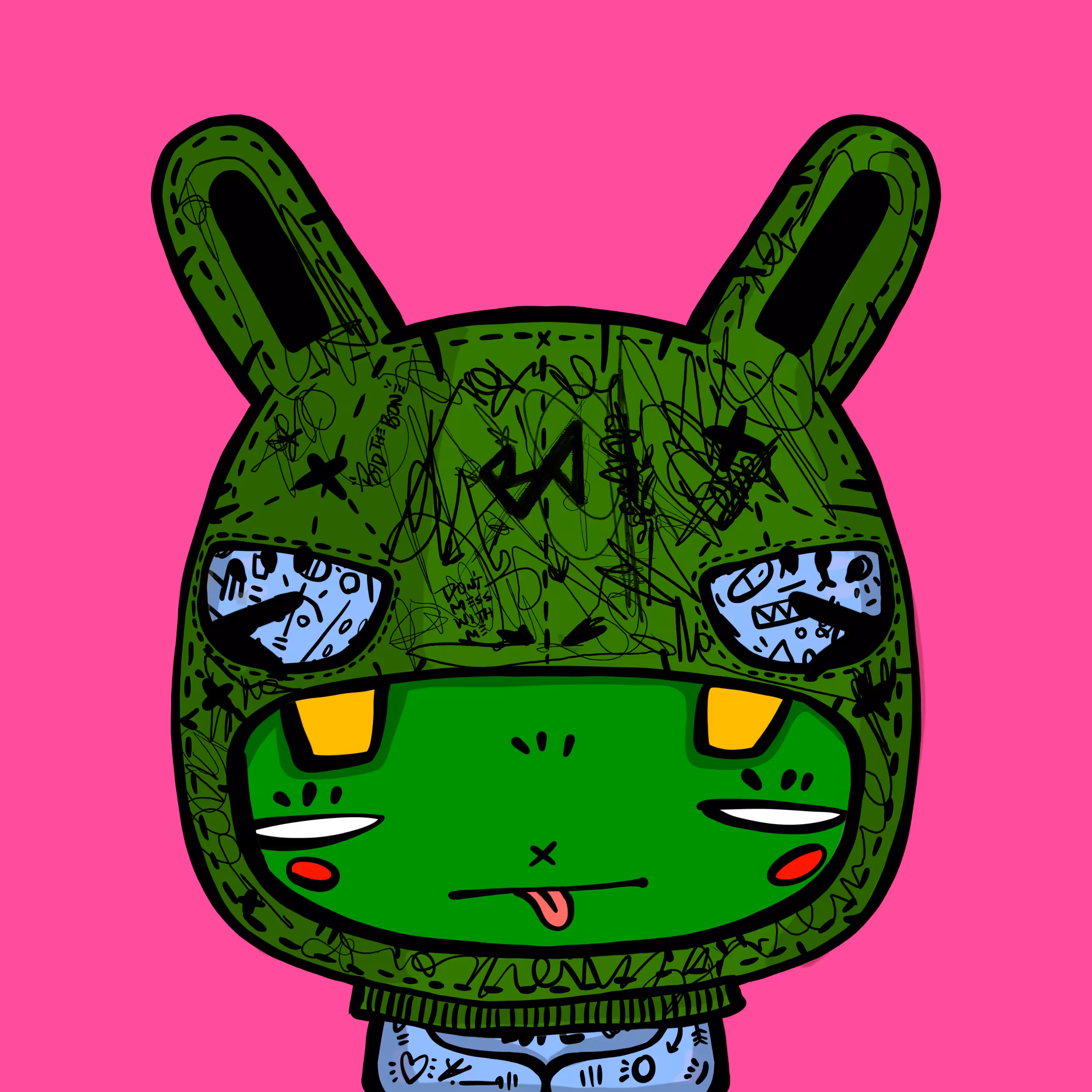 TOKYO PUNKS | BAD BUNNIES: TKP BAD BUNNY #0650