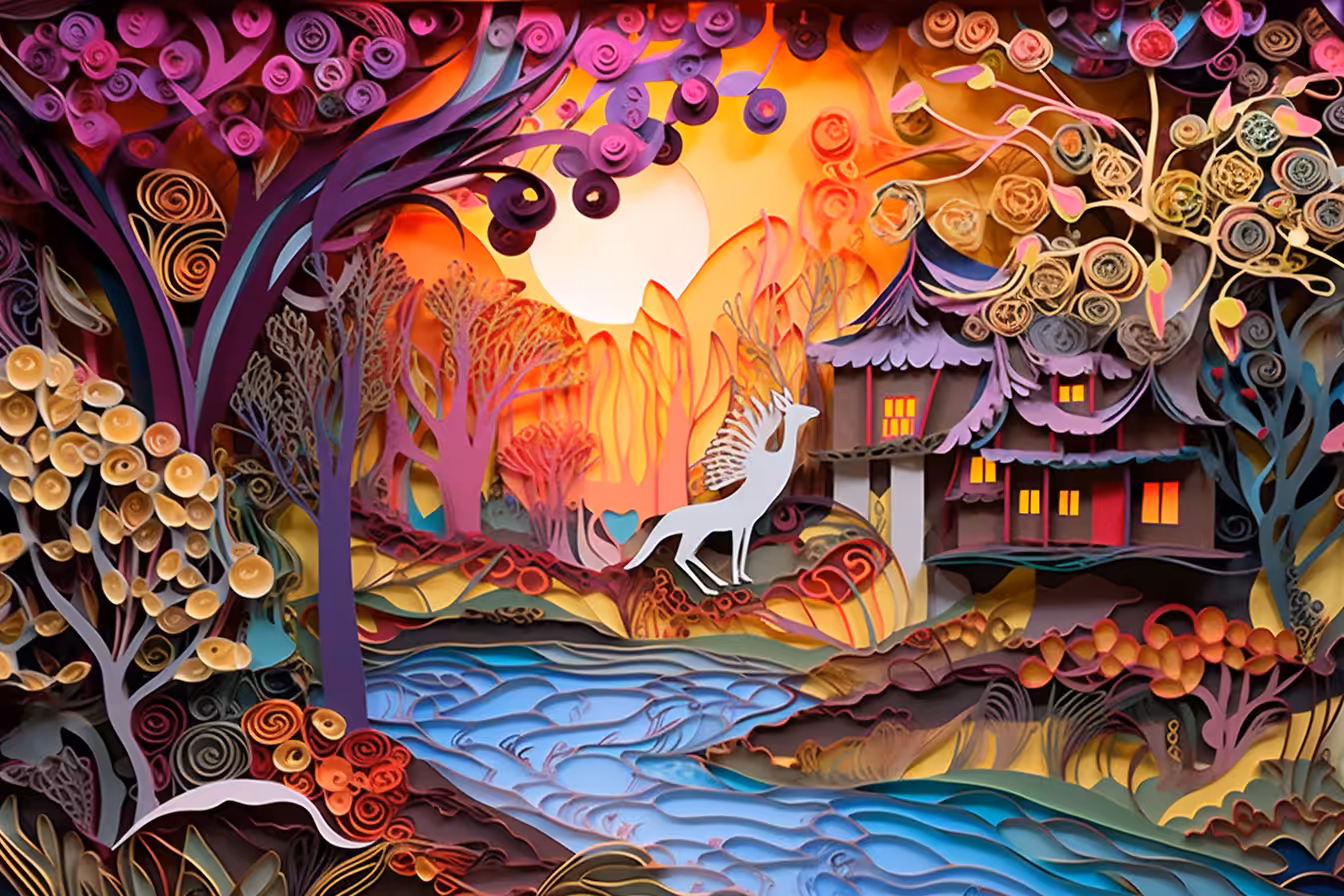 FILIGREE LANDSCAPES #100