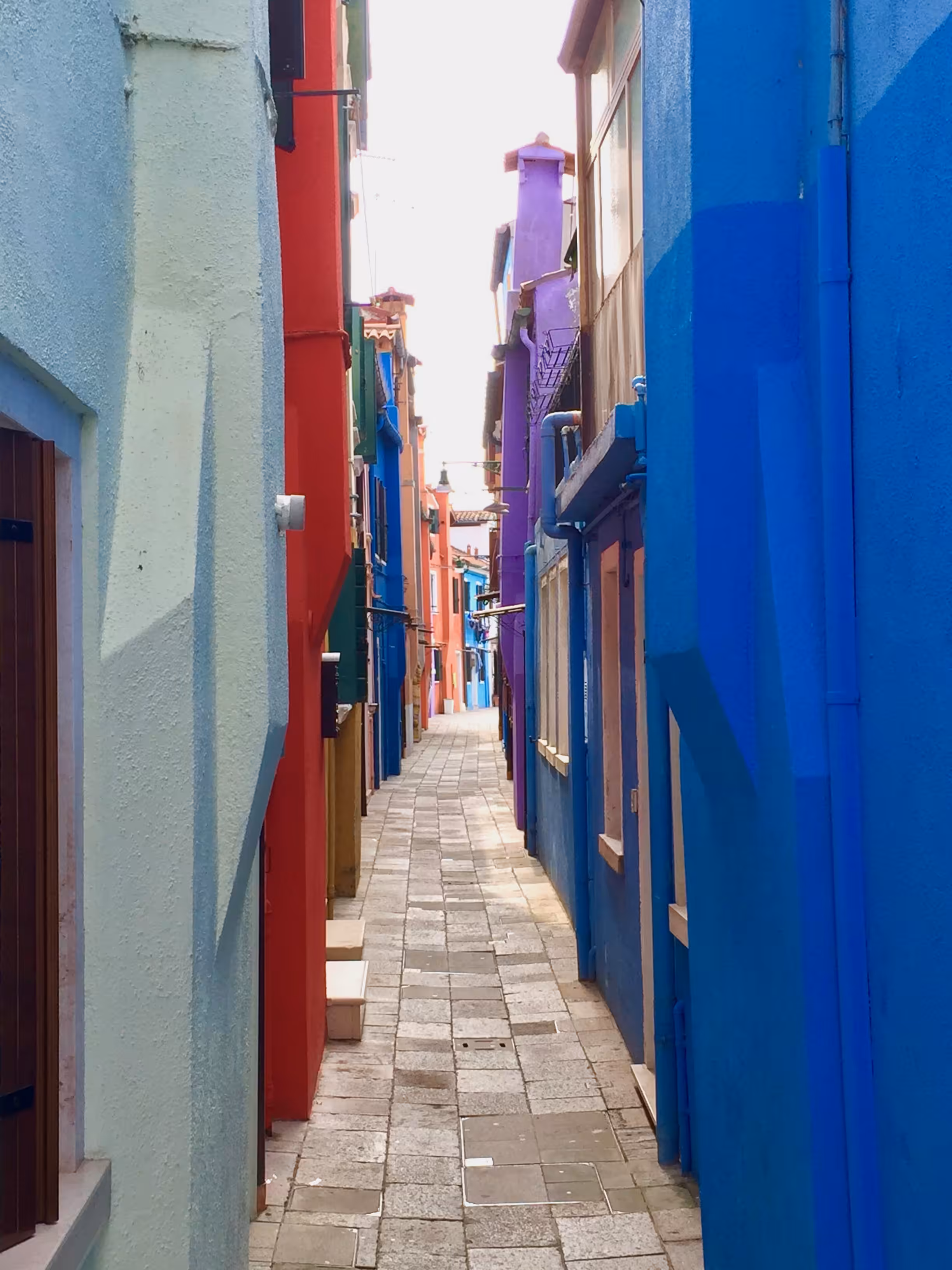 Yay Though I Walk Through The Alley Of The Island Of Colors.