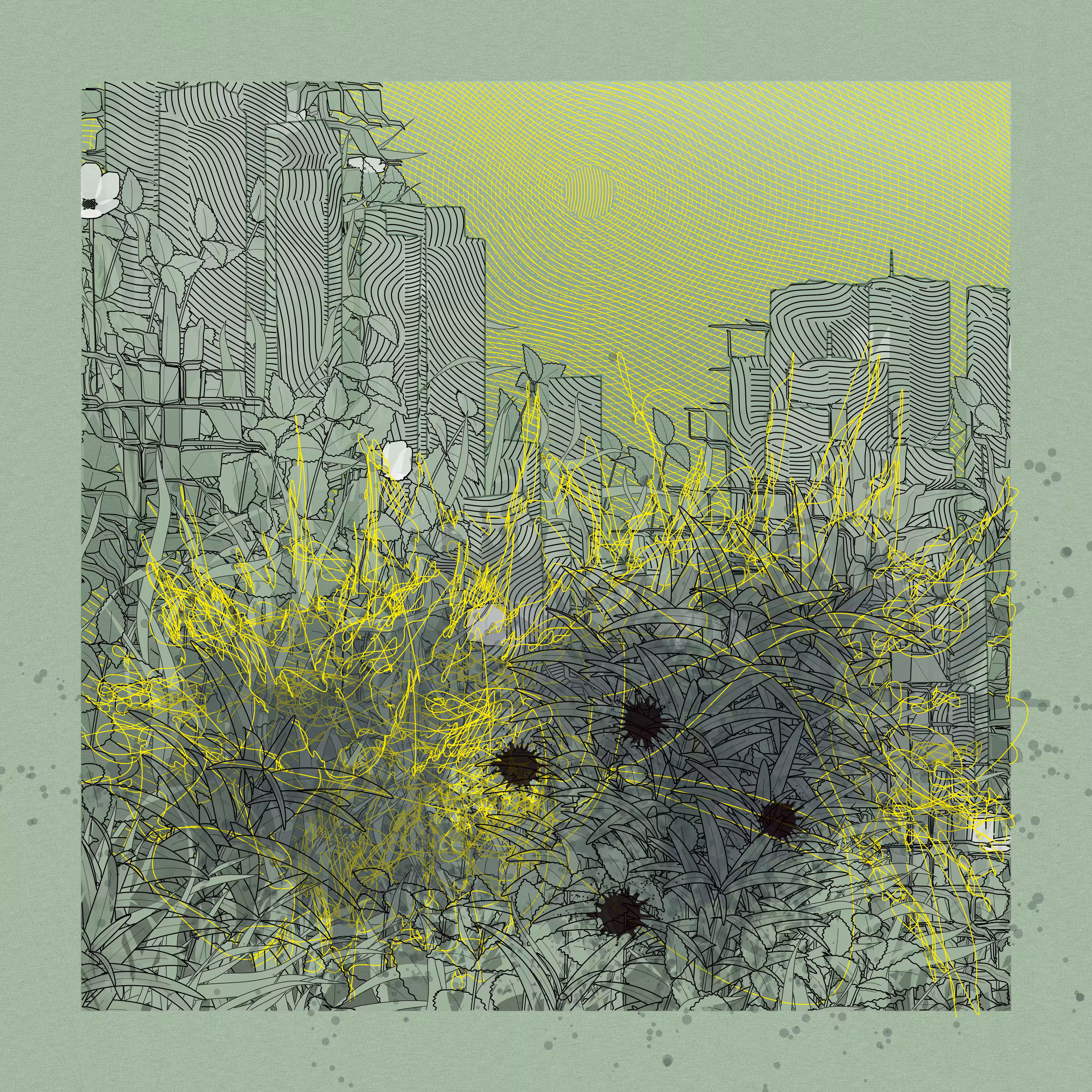 Landscape with Carbon Capture #3091