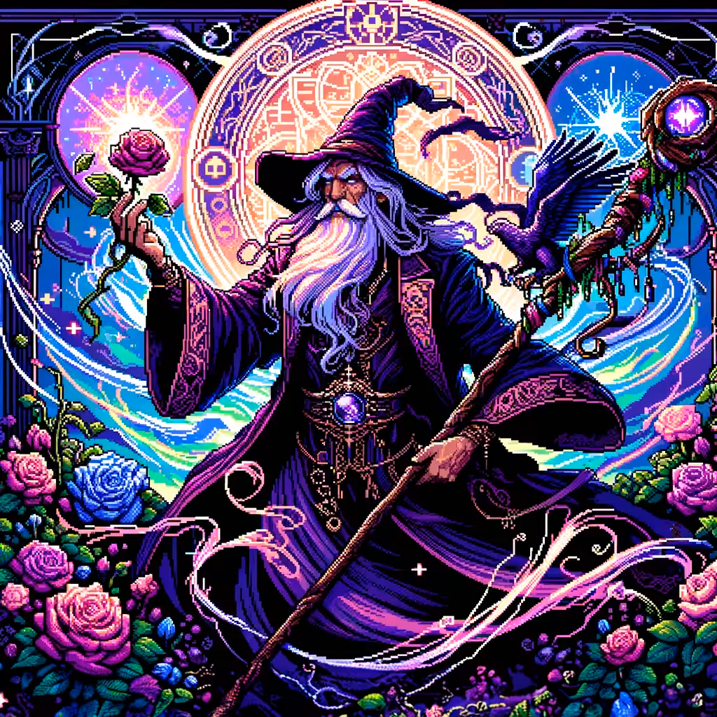 Pixel Nouveau 46 - The Wizard's Wardrobe Malfunction