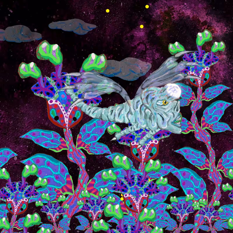 Fireflies and Flower Gardens #122