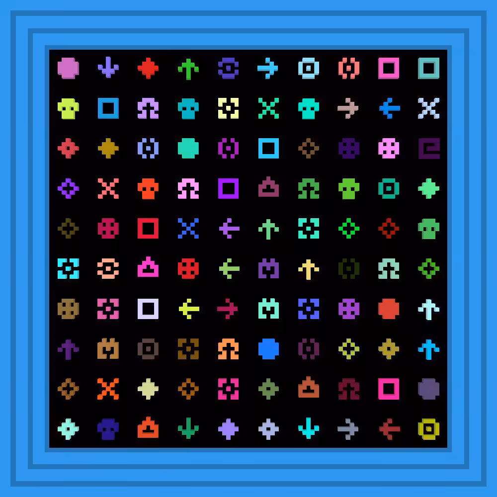 🔑 :: Procedural Symbols #315/1000