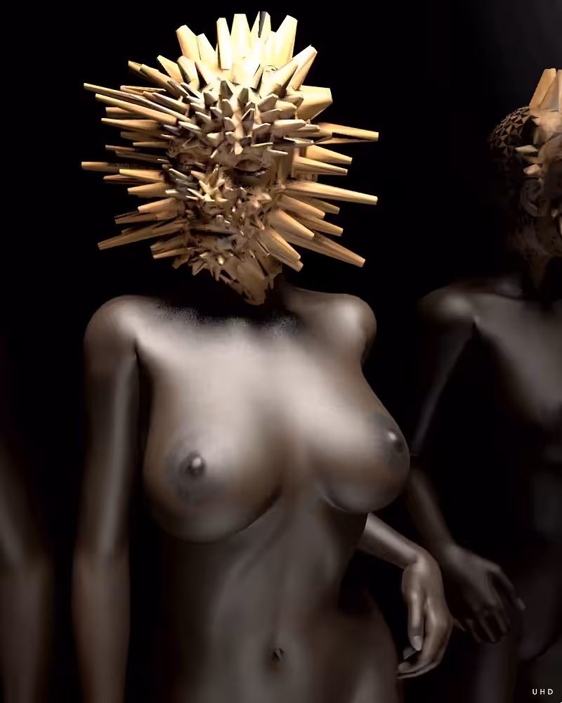 The beautiful spore woman